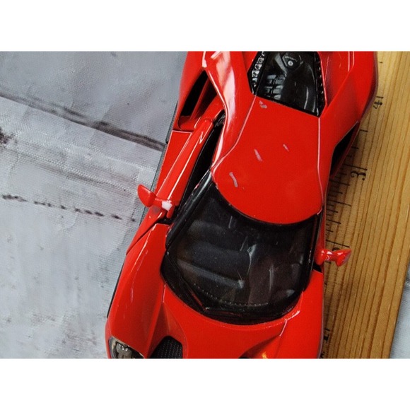 5" Kinsmart 2017 Ford GT Scale Diecast Model Toy Car- Red - Picture 10 of 10